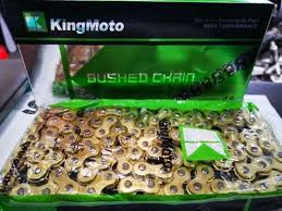 Cadena KING MOTO Dorada 428-116